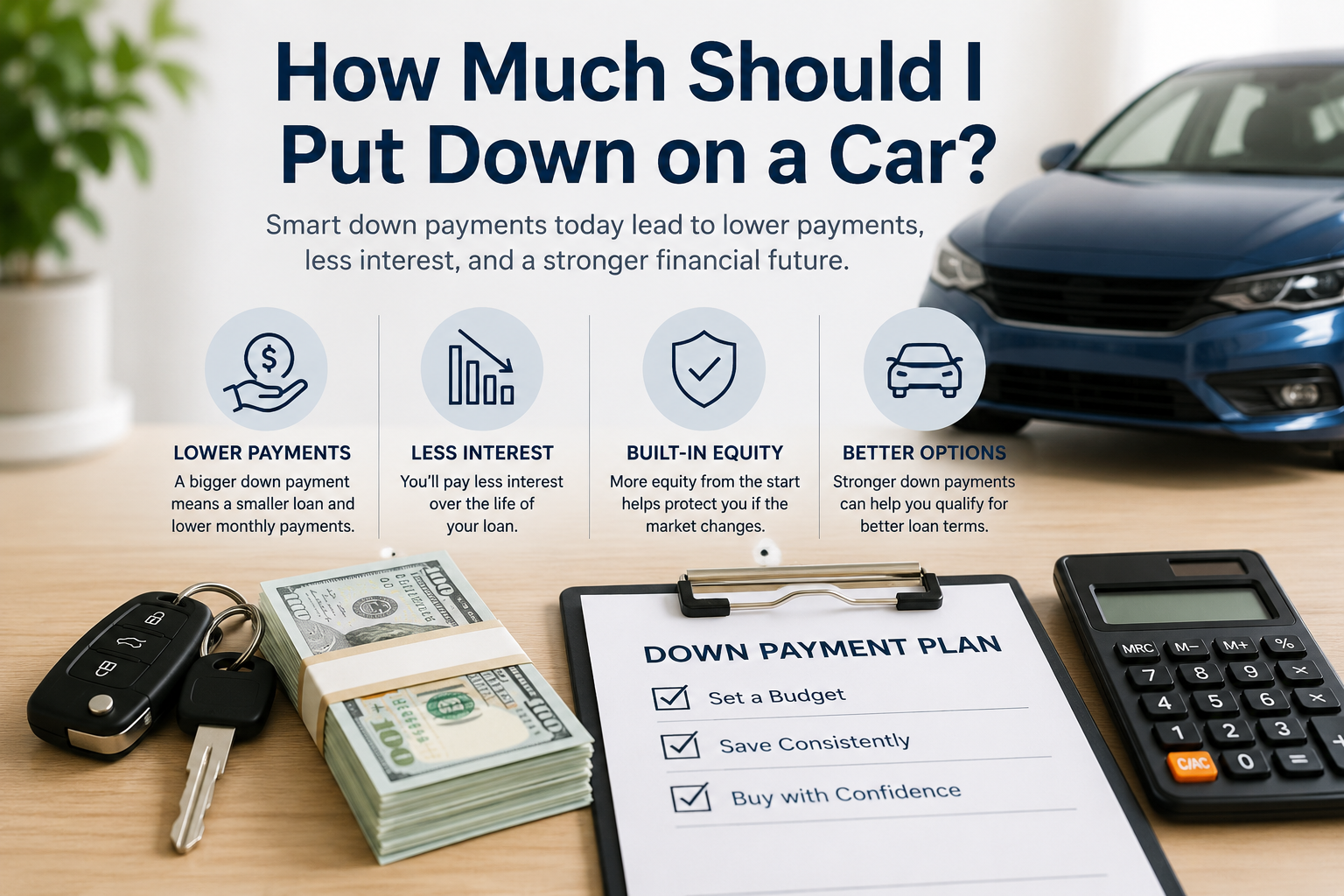 How Much Should I Put Down on a Car